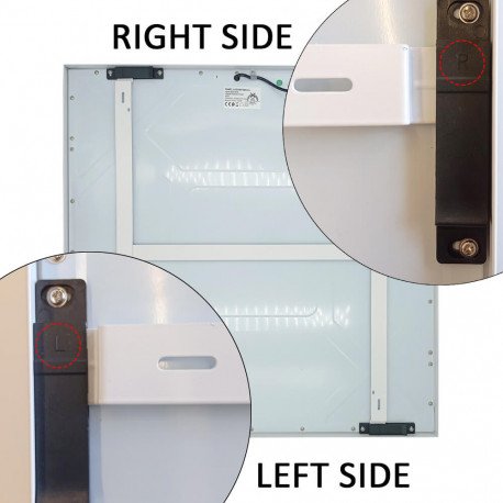 Ledpaneel opbouw 60x60 42W 3CCT ultra slim 22 mm GXtronic