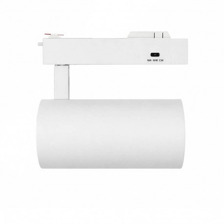 LED-spot 30W BRAGA voor monofasige rail 3CCT CRI+90 40°