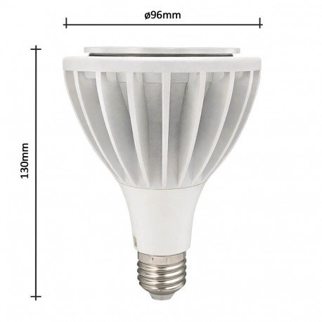 LED Bulb E27 PAR30 18W 3000K 12° Lens