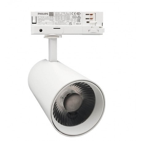 led-spot 40W voor 3-fase carrilsysteem NEW MAYA 3CCT UGR13 24°-60° wit