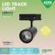 Led-schijnwerper 40W voor driefase rail 3CCT UGR13 24°-60° zwart