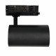 Led-schijnwerper 40W voor driefase rail 3CCT UGR13 24°-60° zwart