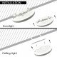 Downlight led rond 3CCT 12W-18W-24W IP44 NEW MOSS SLIM