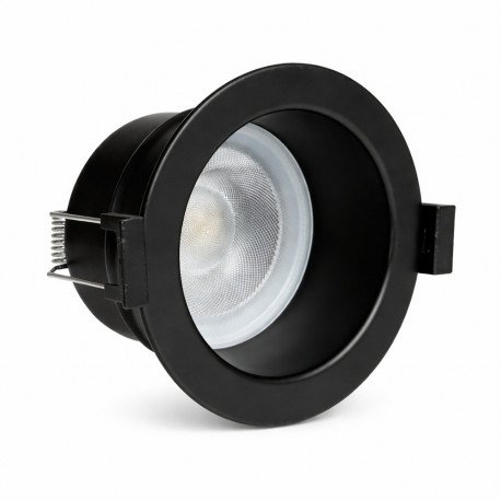 LED Downlight 8W Fireproof TRIAC 3CCT IP65 36° Black