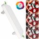 Vierkante downlight led frameless 4CCT 6/9/12W instelbaar 50-100mm wit