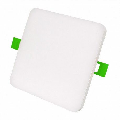 Vierkante downlight led frameless 4CCT 6/9/12W instelbaar 50-100mm wit
