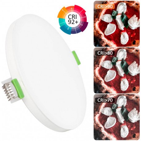 Downlight LED Circular 6/9/12W 4CCT ajustable 50-100mm CRI92