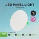 Downlight LED circulair 4CCT 16/20/24W instelbaar wit CRI92