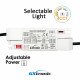 Downlight LED circulair 4CCT 16/20/24W instelbaar wit CRI92