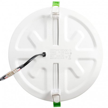 Downlight LED circulair 4CCT 16/20/24W instelbaar wit CRI92