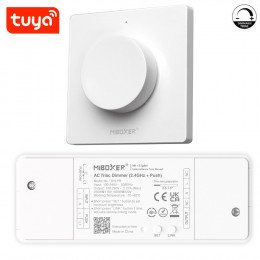 TRIAC dimmer PUSH Tuya RF 2,4GHz 100-240V met bedieningspaneel
