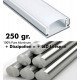 LED Aluminum Profile U Surface 2 m for LED Strips