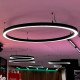 LED Panel Pendant Circular SOLARIS 60cm 28W DALI ON/OFF