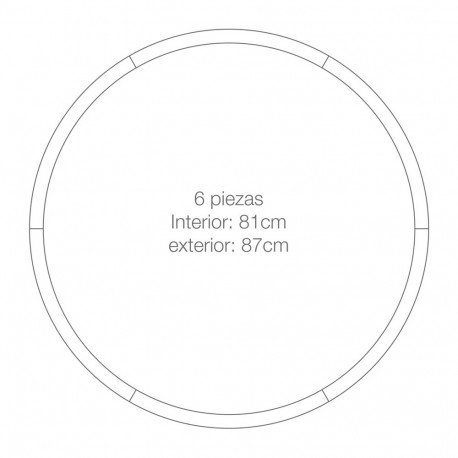 LED Panel Circular Pendant SOLARIS 90cm 38W DALI ON/OFF