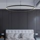 LED hanglamp SOLARIS 120 cm 56W DALI ON/OFF