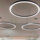 LED Circular Pendant Panel SOLARIS 120cm 56W DALI ON/OFF