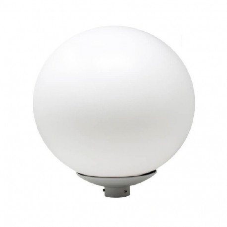 Farola LED Globo E27 45cm exterior resistente UV e impactos