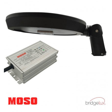 Led-straatverlichting 40W programable buiten met MOSO-driver