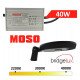Led-straatverlichting 40W programable buiten met MOSO-driver