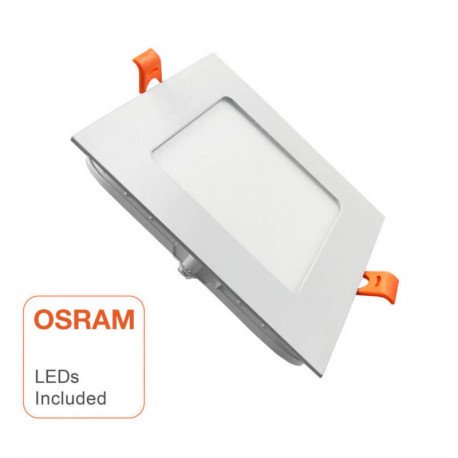 Led-paneel slim vierkant 8W inbouw OSRAM voor binnen