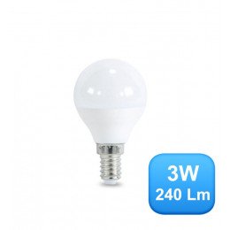 Bombilla LED MI-LED E14 G45 320º - 3W