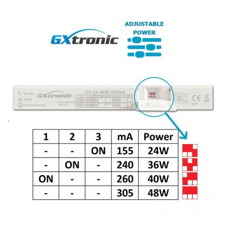PACK 10 Panel LED 60x60 Multivatio - 48W-40W-36W-24W - OSRAM CHIP DURIS E 2835