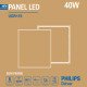 Pack Panel LED 60x60 40W 4380Lm UGR19 | Philips Driver 5 Años de Garantía