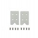 Zijverbinding voor MAGNUM led-schijnwerper, montageplaat