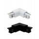 Rechter L-koppelstuk voor led-rail trifase