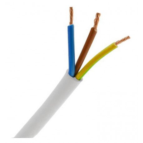 Manguera eléctrica 3 hilos 1,5mm H07V-K para instalaciones fijas