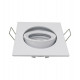 LED Downlight Square Adjustable GU10/MR16 White