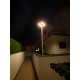 Farola Solar LED 100W exterior con batería BYD 3000K