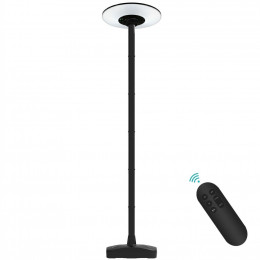 Kit Farola LED Solar EcoUrban 120 1800Lm | Sensor PIR + Control Remoto + Poste Aluminio 2,5metros | 3CCT