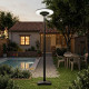LED Solar Street Light Kit EcoUrban 120W 3CCT (PIR + Remote) 2.5m Pole