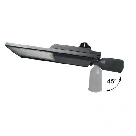 LED straatlamp 100W HALLEY Bridgelux 150lm/W met schemersensor