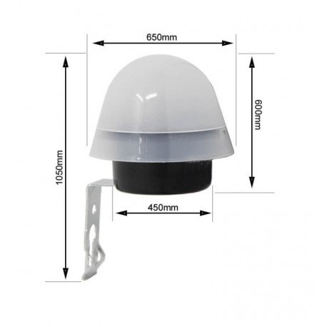 Sensor crepuscular para interior IP20, 10A