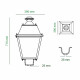 LED straatlamp Villa de Acero 40W-50W Bridgelux SMD3030