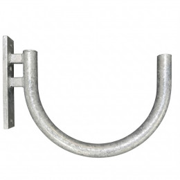 Brazo VERA Curvo 60mm para Columna y Pared Galvanizado