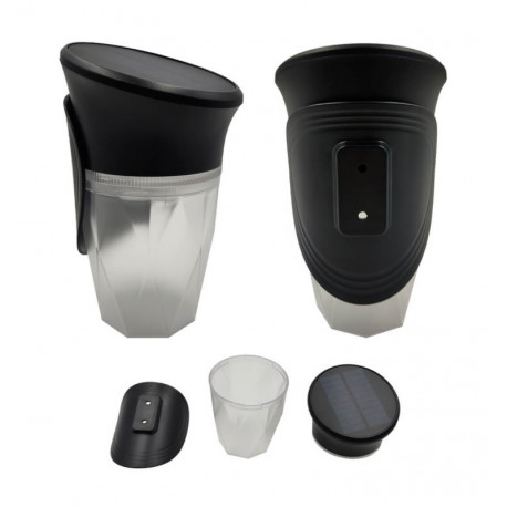 LED Solar Wall Light COFFEE 200Lm with Motion Sensor - CCT - IP54