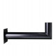 Soporte para Farola Solar - para  Pared - Acero - Negro - 54 cm