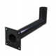 LED Street Light Pole Bracket - Steel - Black - 54 cm