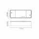 LED TRIAC Dimmer + Push + RF 2.4GHz 100-240V 500W Tuya
