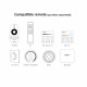 LED TRIAC Dimmer + Push + RF 2.4GHz 100-240V 500W Tuya
