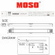 LED Power Supply MOSO 24V 100W Constant Voltage MUS
