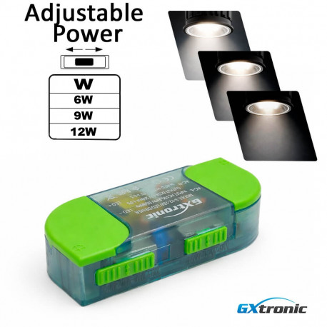 LED-driver TRIAC GXtronic 6-9-12W 300mA 4CCT