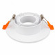 LED downlight GU10 rond wit draaibaar Aro Empotrable