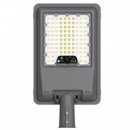 LED Solar Street Light EcoSun 240W 4800Lm | PIR + Remote | 6500K IP65