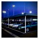 Montagebeugel voor 1, 2 of 3 led-schijnwerpers op led-straatverlichting (buiten)