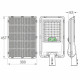 LED Solar Street Light EcoSun 240W 4800Lm | PIR + Remote | 6500K IP65
