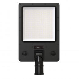 Farola LED Solar GardenSun 240 SMD7530 2800Lm 3CCT | Bluetooth + Altavoz + Control Remoto | IP65